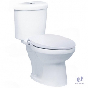 Bồn Cầu Nắp Rửa Cơ CAESAR CD1338/TAF060 2 Khối