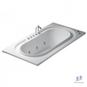 Bồn Tắm Xây Caesar MT212S Massage Hơi 2 Mét