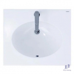 Chậu Rửa Lavabo Caesar L5022 Dương Vành 500x420 mm