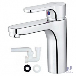 Vòi Lavabo Caesar BT570CU Nóng Lạnh Kèm Co P