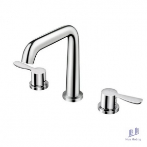 Vòi Lavabo COTTO CT2183A Patchwork Nóng Lạnh Chậu 3 Lỗ