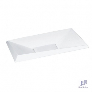 Chậu Lavabo COTTO C09077 Đặt Bàn Glacier