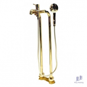 Vòi Bồn Tắm Cotto CT338AXZH019#GR2 Nóng Lạnh Đặt Sàn Màu Vàng