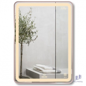 Gương Led GLS Q24R35 Dòng Q Ánh Sáng Trong 50x70 cm