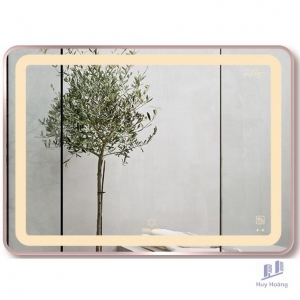 Gương Led GLS Q24R65 Dòng Q Ánh Sáng Trong 80x60 cm