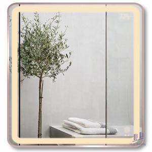 Gương Led GLS Q24S25 Dòng Q Ánh Sáng Trong 60x60 cm