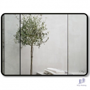 Gương Viền Nhôm GLS F11R60 Dòng F 80 x 60 cm