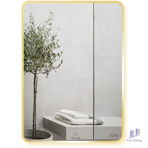 Gương Viền Nhôm GLS F12R30 Dòng F 50 x 70 cm