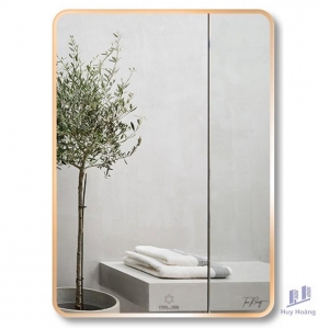 Gương Viền Nhôm GLS F13R30 Dòng F 50 x 70 cm