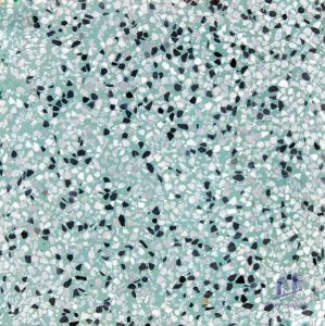 Gạch Terrazzo 40x40 trơn màu xanh