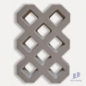 Gạch trồng cỏ 8 lỗ bê tông