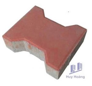 Gạch chữ I màu đỏ