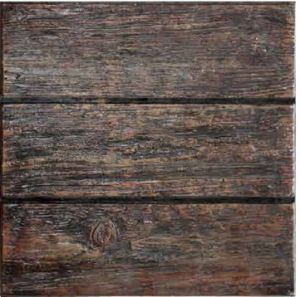 Gạch giả gỗ nâu đen