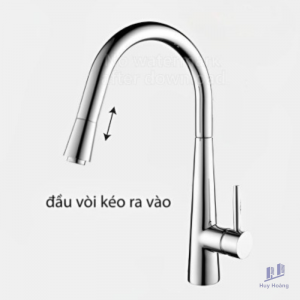 Vòi Bếp Nóng Lạnh Luxta L3202P