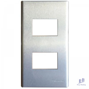 Mặt Công Tắc Panasonic WEG6502-1 Dòng Wide Dùng Cho 2 Thiết Bị