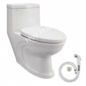 Bồn Cầu Viglacera V39M Nắp Êm V39 Xả Xoáy + Xịt VG826