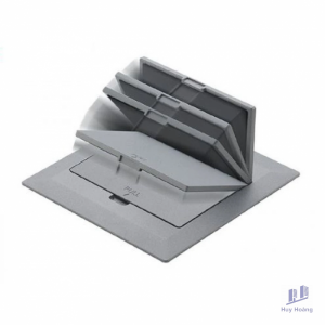 Ổ Cắm Âm Sàn Panasonic DUFS1200LTH-1 Loại Lắp 3 Thiết Bị Có Đế Âm