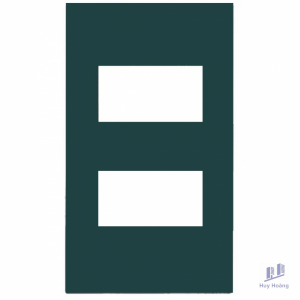 Mặt Công Tắc Panasonic WEV68020MH Dòng Wide 2 Thiết Bị