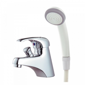 Vòi Nóng Lạnh Lavabo CAESAR B136CU (B136C) Kết Hợp Tay Sen