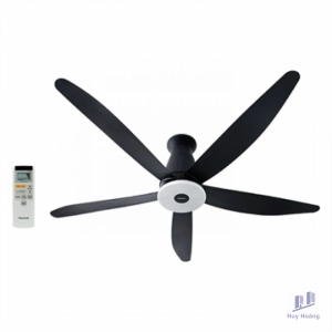 Quạt Panasonic F-60XDN Gắn Trần 5 Cánh Màu Đen