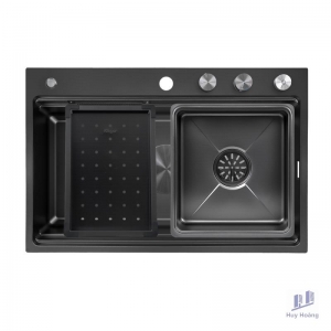 Chậu rửa chén Kluger KWF8161FB-S76W Plus