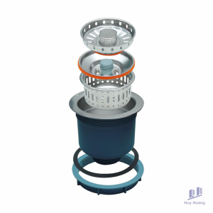 Bát rác inox Kluger KS-502DN113