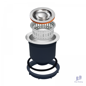 Bát rác inox Kluger KS-501DN140B