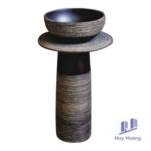 Chậu Sứ Mỹ Thuật Có Chân EVEREST EV-CĐC04