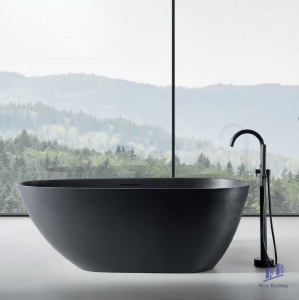 Bồn tắm Ngâm Mowoen MW003-Matt Black