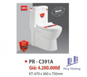 Bàn cầu một khối Proxia PR-C391A