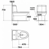bon-cau-american-standard-wp-1830pl-wp1830pl-nap-rua-dien-tu - ảnh nhỏ 2