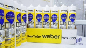 Keo silicone Weber WS-300 (Giá bán sỉ 1thùng/24 chai)