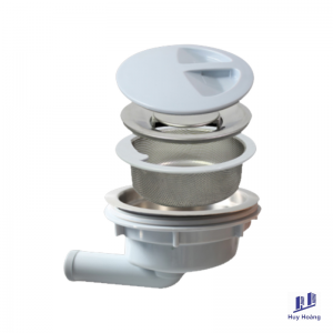 Bát rác inox Kluger KS-185J