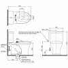 bon-cau-dien-tu-toto-cs735dw16-nap-rua-washlet-tcf23410aaa-c2 - ảnh nhỏ 2