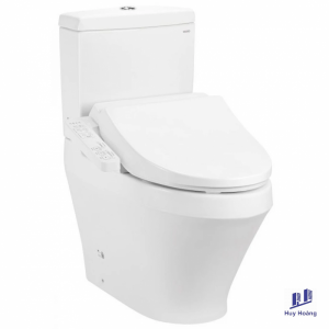 Bồn Cầu Điện Tử TOTO CS945PDW18 Nắp Rửa Washlet TCF23710AAA C2 Simple Thoát Ngang