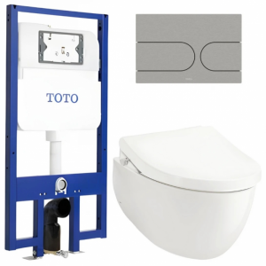 Bồn Cầu TOTO CW812RA#W TCW1211A#NW WH172A MB175M#SS Nắp Rửa Cơ Treo Tường