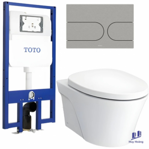 Bồn Cầu TOTO CW822RA#W TC385VS#W WH172A MB175M#SS Treo Tường