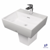 chau-rua-mat-lavabo-toto-lht328cxw-chu-nhat-treo-tuong-chan-ngan - ảnh nhỏ  1