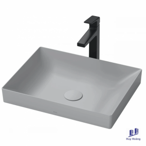 Chậu Rửa Mặt Lavabo TOTO LT4715G17#MGR Đặt Bàn Màu Xám Mờ 500x380 mm