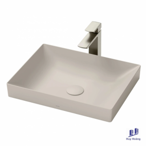 Chậu Rửa Mặt Lavabo TOTO LT4715G19#MBE Đặt Bàn Màu Be Mờ 500x380 mm
