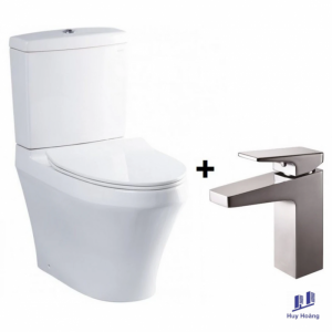 COMBO12C TOTO Bộ Bồn Cầu CS948DT8#XW + Vòi Lavabo TVLM108RU