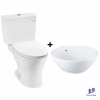 combo12d-toto-bo-bon-cau-cs735dt10xw-lavabo-lt523sxw - ảnh nhỏ  1