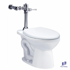 Bàn Cầu Xả Gạt Tay CAESAR CP1333/BF521A