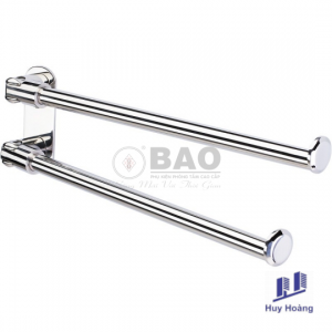Máng khăn đôi Inox BẢO BN140