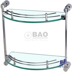 Kệ kính phòng tắm hai tầng BẢO BN400