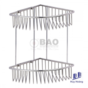 Kệ góc Inox BẢO hai tầng BN520