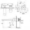voi-lavabo-toto-tlg10308bb-tlg10308b-nong-lanh-gan-tuong - ảnh nhỏ 2