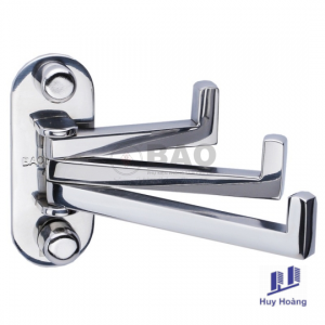 Móc áo 3 chia xếp gọn Inox BẢO BN160