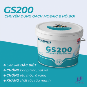 Keo Ron Gạch Kingsmen GS200 - Chuyên dụng Mosaic