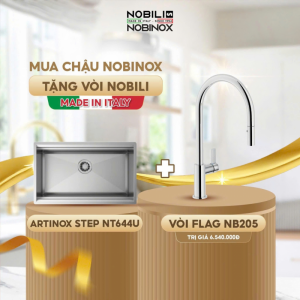 Chậu rửa chén NoBiNox NT644U